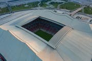  海湾球场 (Al Bayt Stadium) | 形如贝都因帐篷